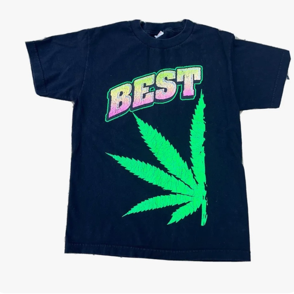 Vintage 420 best weed tshirt small